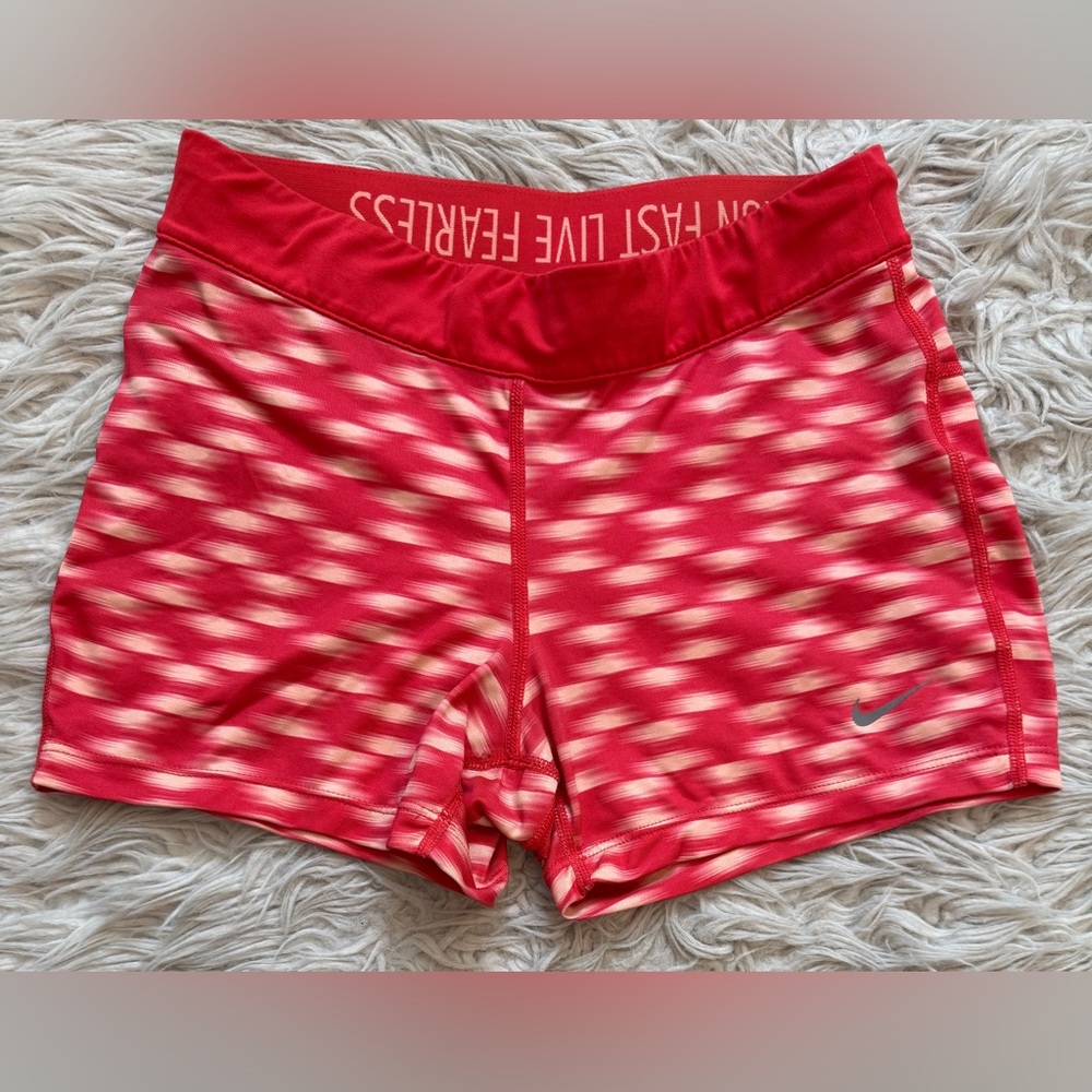 Women’s size medium Dri-fit Nike running shorts.